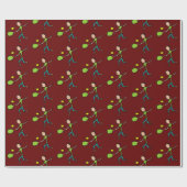 Pickleball Geschenkpapier (Flach)