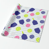 Pickleball-Geschenkpapier Geschenkpapier (Ungerollt)