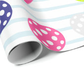 Pickleball-Geschenkpapier Geschenkpapier (Rolleneckpunkt)