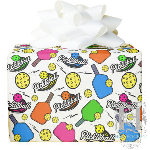 Pickleball-Geschenkpapier Geschenkpapier