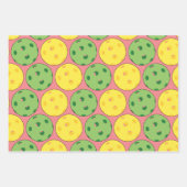 Pickleball Geschenkpapier Set (Vorderseite 2)