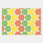 Pickleball Geschenkpapier Set (Vorderseite 3)