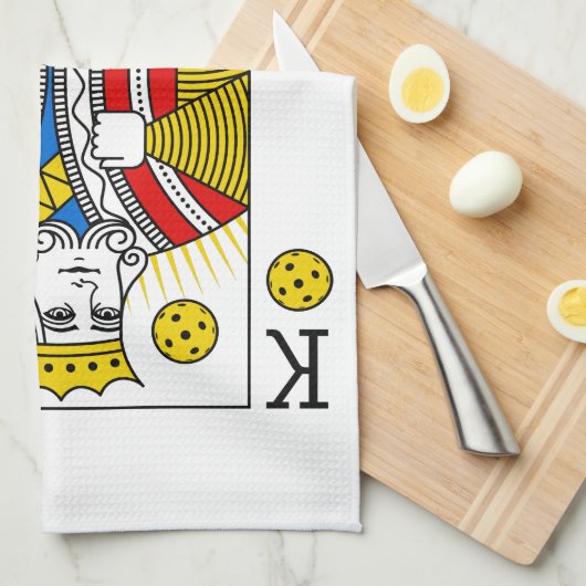 PICKLEBALL GESCHIRRTUCH (Viertel Falte)