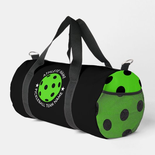 Pickleball, Gezeichnet mit eigenem Sportnamen - Li Duffle Bag (Rechte Ecke)