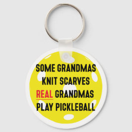 Pickleball gift for Grandmother Schlüsselanhänger