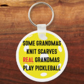 Pickleball gift for Grandmother Schlüsselanhänger (Vorderseite)