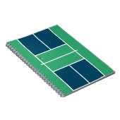 Pickleball Gift Notebook Notizblock (Rechte Seite)