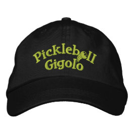 Pickleball Gigolo™ Swingrz Swag Total Player2 Bestickte Baseballkappe