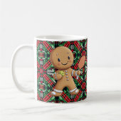 Pickleball 🎄 Gingerbread Dink Kaffeetasse (Links)