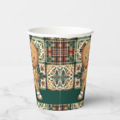 Pickleball 🎄 Gingerbread Dink Pappbecher (Rechts)