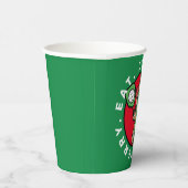 Pickleball Gingerbrot Mädchen Zollsatz Papier Cu Pappbecher (Rechts)