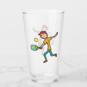 Pickleball Glas (Rückseite)