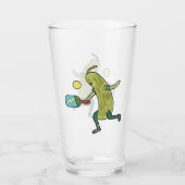 Pickleball Glas (Rückseite)