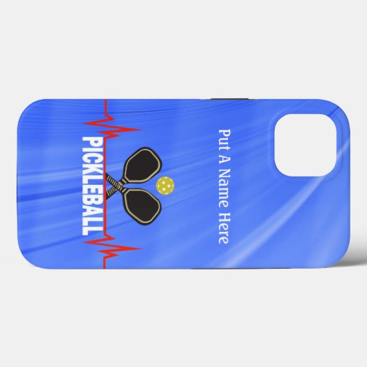 Pickleball Good for Heart personalize Case-Mate iPhone Hülle (Rückseite (Horizontal))
