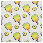 Pickleball - Gradient, maßgeschneidertes Hintergru Stoff (Muster)