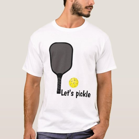 Pickleball Grafik T-Shirt (Vorderseite)