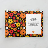 Pickleball Grand Slam Birthday individuell anpassb Karte (Innenseite)