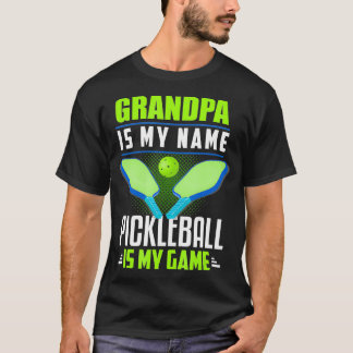 Pickleball Grandpa Großvater Funny Pickleball G T-Shirt