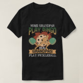 Pickleball Grandpa Shirt Großvater Funny Quotes (Design vorne)