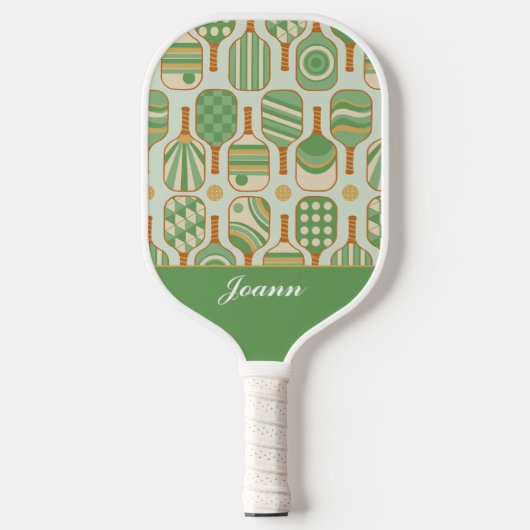 Pickleball Green Schläger (Vorderseite)