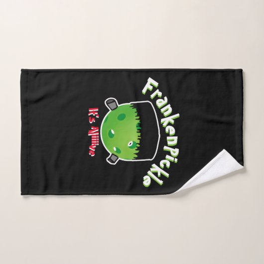 Pickleball Halloween - FrankenPickle - Es ist live Handtuch (Handtuch)