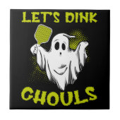 Pickleball Halloween Kostüm Pickleball Lover Tric Fliese (Vorderseite)