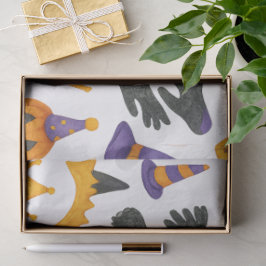 Pickleball-Halloween-Party für Katzenliebhaber Seidenpapier