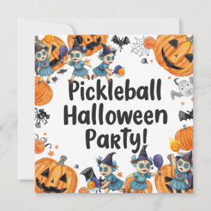 Pickleball-Halloween-Party Save The Date