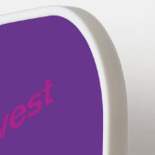 Pickleball Harvest – Athletic Player Paddle Design (Linke Seite)