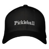 Pickleball Hat Bestickte Baseballkappe (Vorderseite)
