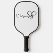 Pickleball Heartbeat-Paddel Schläger (Rückseite)