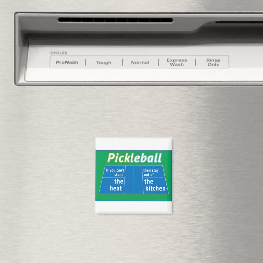 Pickleball Heat Kitchen Magnet (In Situ (Geschirrspüler))