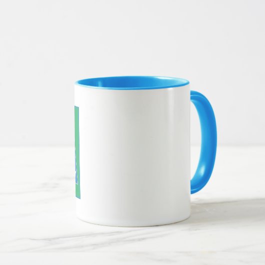 Pickleball Heat Kitchen Tasse (VorderseiteRechts)