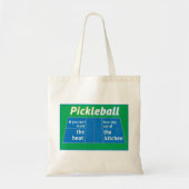 Pickleball Heat Kitchen Tragetasche (Vorne)