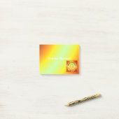 Pickleball heiße Wahlen Schuss-1 Post-it Klebezettel (Auf Schreibtisch)