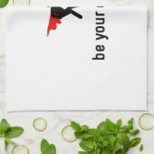 Pickleball Held Handtuch (Gefaltet)