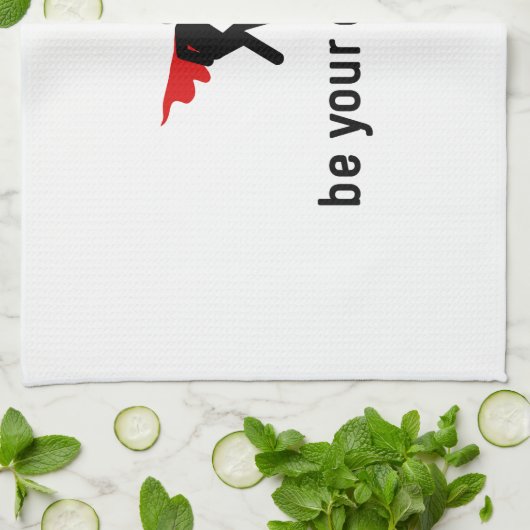 Pickleball Held Handtuch (Gefaltet)