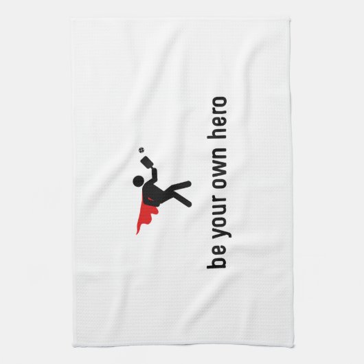 Pickleball Held Handtuch (Vertikal)