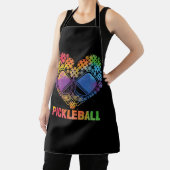 Pickleball Herbst Funny Colorful Paddle Sportspiel Schürze (InSitu)