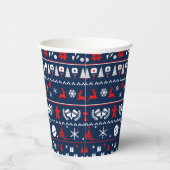 Pickleball Holiday Cheer Cup! Pappbecher (Rechts)