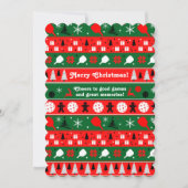 Pickleball Holiday Cheer Feiertagskarte (Vorderseite)