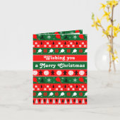 Pickleball Holiday Cheer Karte (Gelbe Blume)