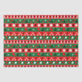 Pickleball Holiday Cheer Seidenpapier (Vorderseite)