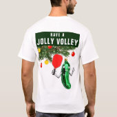 Pickleball Holiday Geschenke T-Shirt (Rückseite)