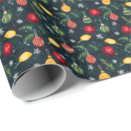 Pickleball Holiday Kundgebung Geschenkpapier