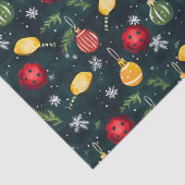 Pickleball Holiday Kundgebung Seidenpapier (Detail)