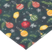 Pickleball Holiday Kundgebung Tischdecke (Schrägansicht)