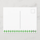 Pickleball Holiday Photo Frame Merry Christmas Postkarte (Rückseite)