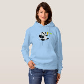 Pickleball Hoodie: "Pickleball Panda " Hoodie (Vorne ganz)