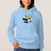 Pickleball Hoodie: "Pickleball Panda " Hoodie (Vorderseite)